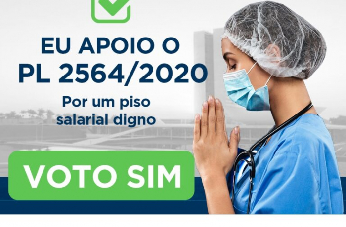 Enfermeiros lutam contra a Covid-19 e contra salários indignos