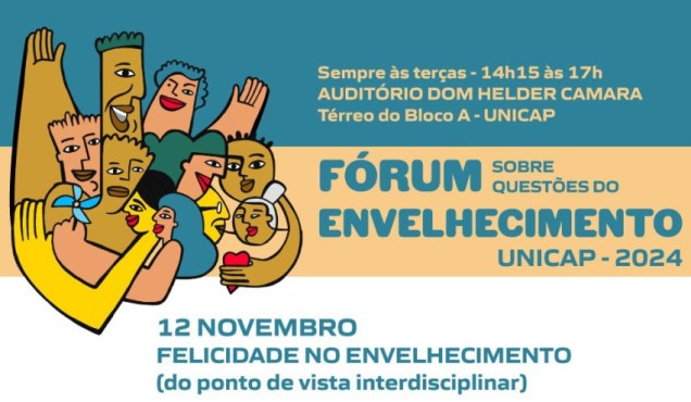 Fórum debaterá a felicidade no envelhecimento